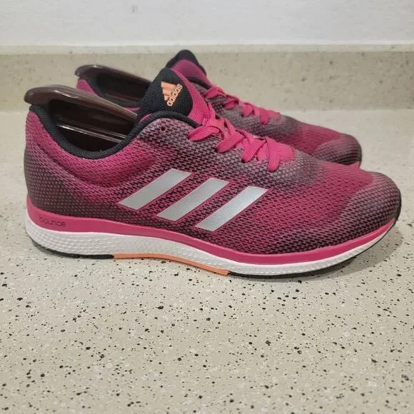 adidas | Shoes | Adidas Womens Mana Bounce2 B3924 Pink Running Shoes  Sneakers Size 65 | Poshmark